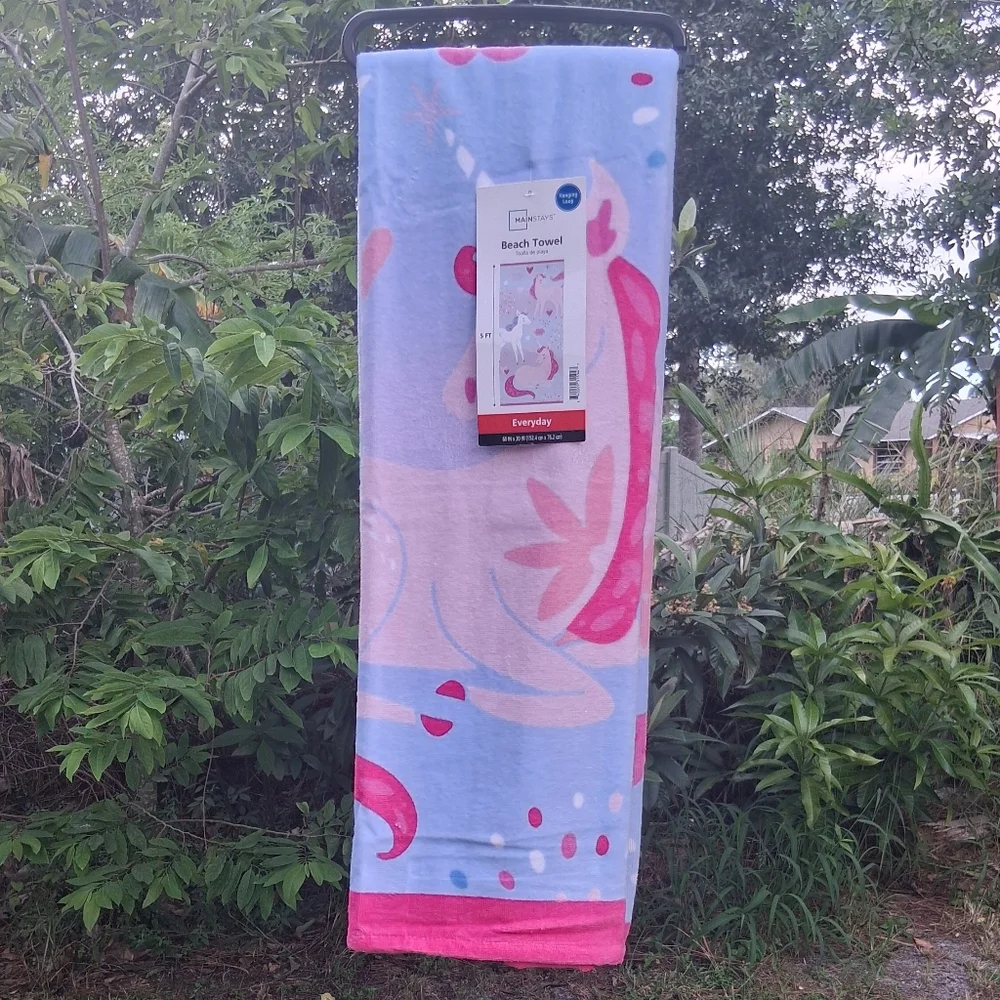 Mainstays Unicorn Beach Towel